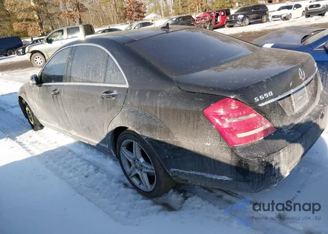 2012 Mercedes-Benz S 550 4Matic z USA, uszkodzony, nr VIN WDDNG9EB9CA424961